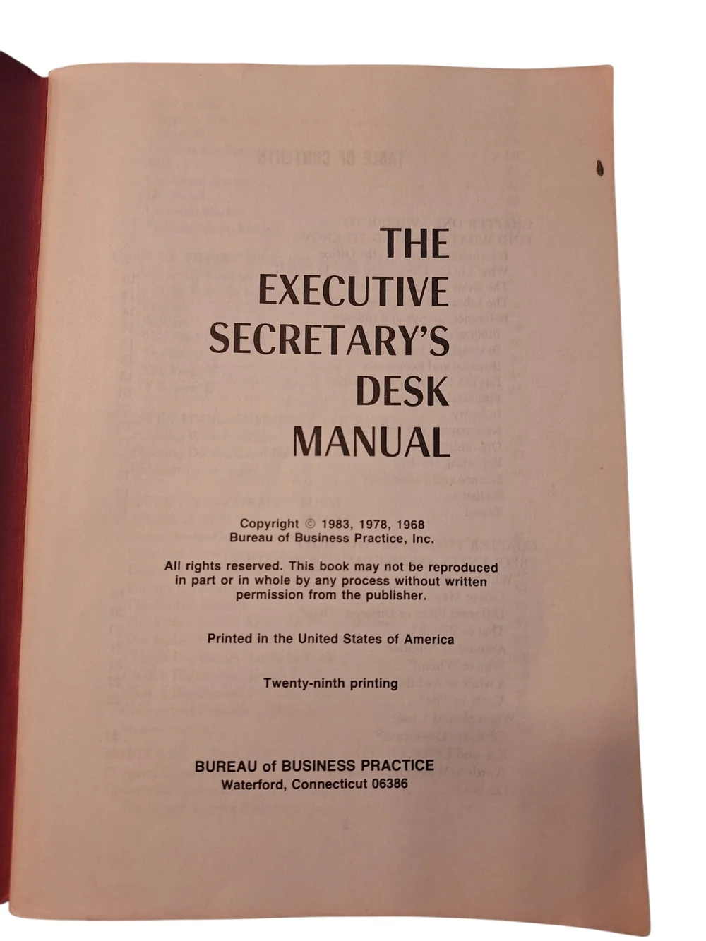 N/A vintage book